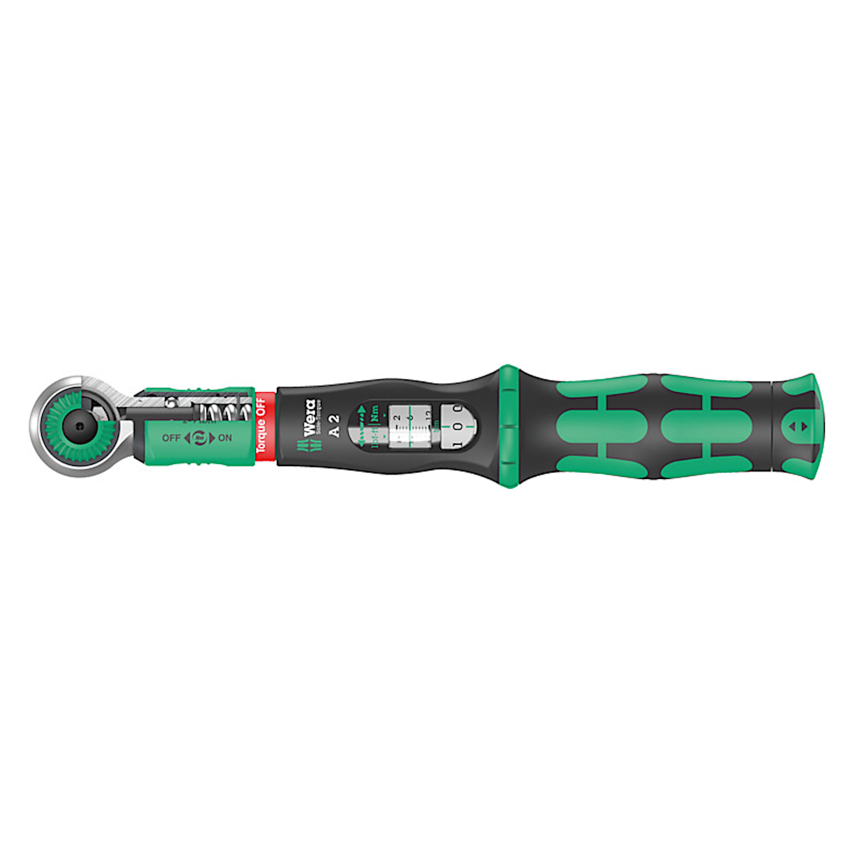 Safe-Torque A2 Torque Wrench ¼" With Ratchet Function 2-12 Nm