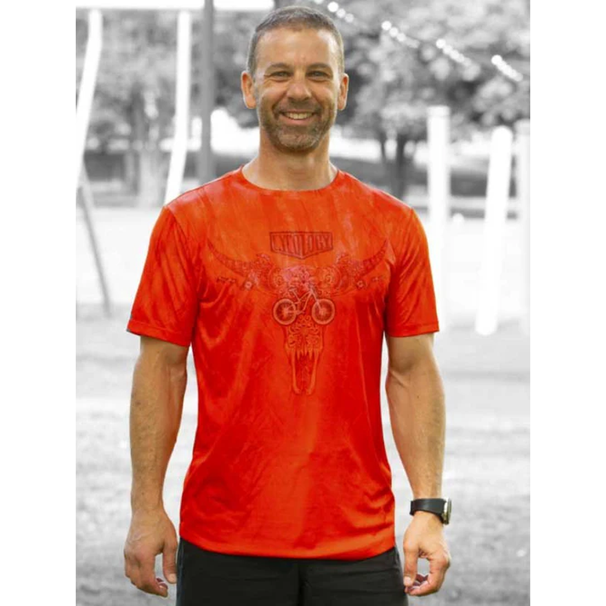 LIFE BEHIND BARS MEN’S TECHNICAL T-SHIRT Bike Shirt