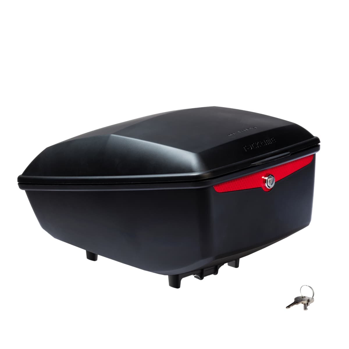 Racktime Tour Box 2.0 abschließbarer Gepäckträgerkoffer, Schwarz, 12L