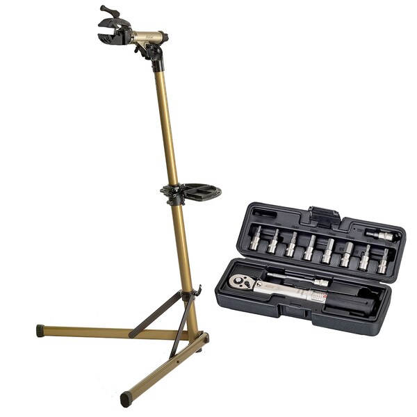 S 4000-E Montageständer bis 50 kg mit 2–24 NM Drehmomentschlüssel-Set und Transporttasche