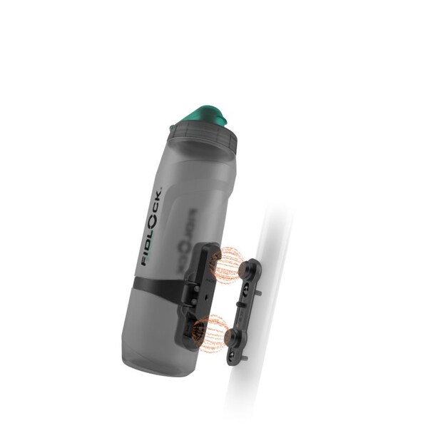 TWIST bottle 800 ml antibacterial Trinkflasche inkl. bike base-Flaschenhalter