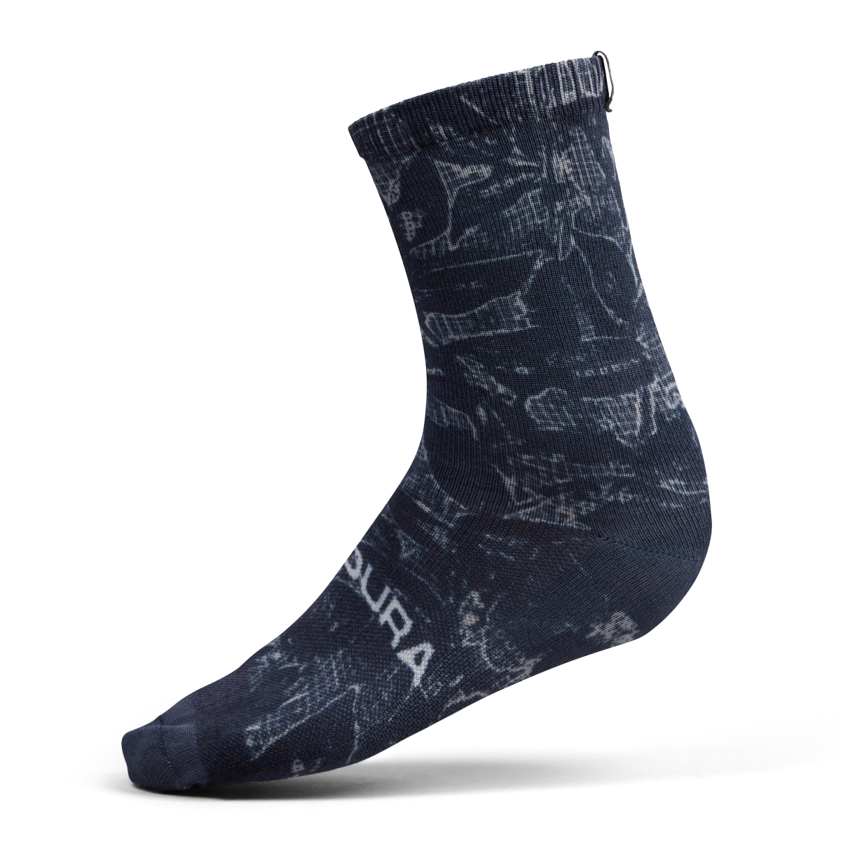 GRID FLORAL LTD PRINT SOCK Fahrradsocken