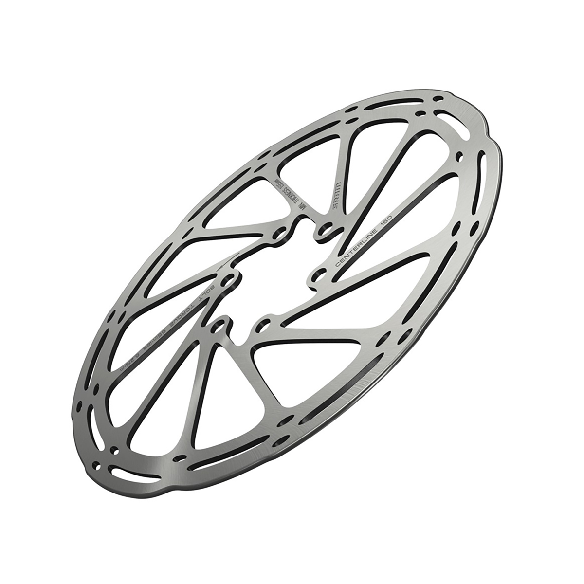 Centerline Rounded 6-gaats remschijf