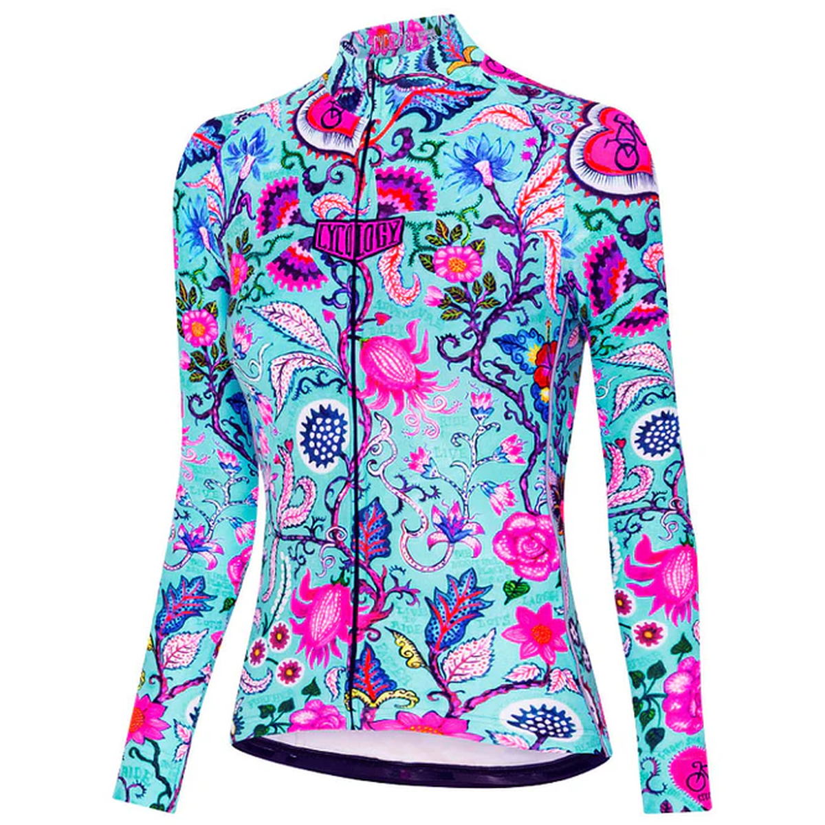 Dotout Fanatica Wool Fietsshirt met Lange Mouwen Dames - fuchsia Dotout Fanatica Wool Fietsshirt met Lange Mouwen Dames - fuchsia