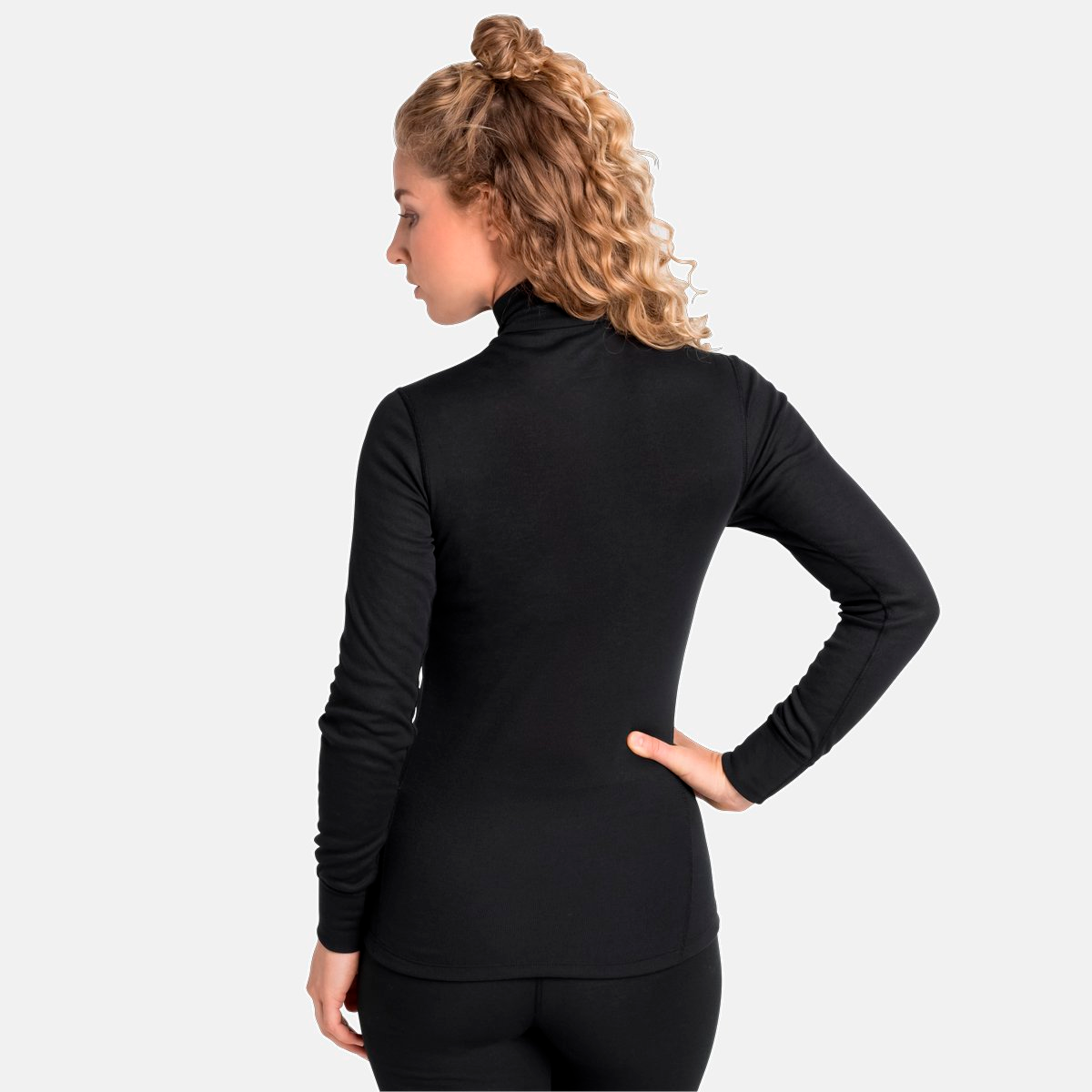 ACTIVE WARM ECO BL TOP Turtle Neck L/S Half Zip Women’s Long Sleeve Base Layer