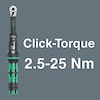 BICYCLE SET TORQUE 1 Drehmomentschlüssel 2,5-25 Nm mit Umschaltknarre ¼" Bitnuss-Set, 16-teilig