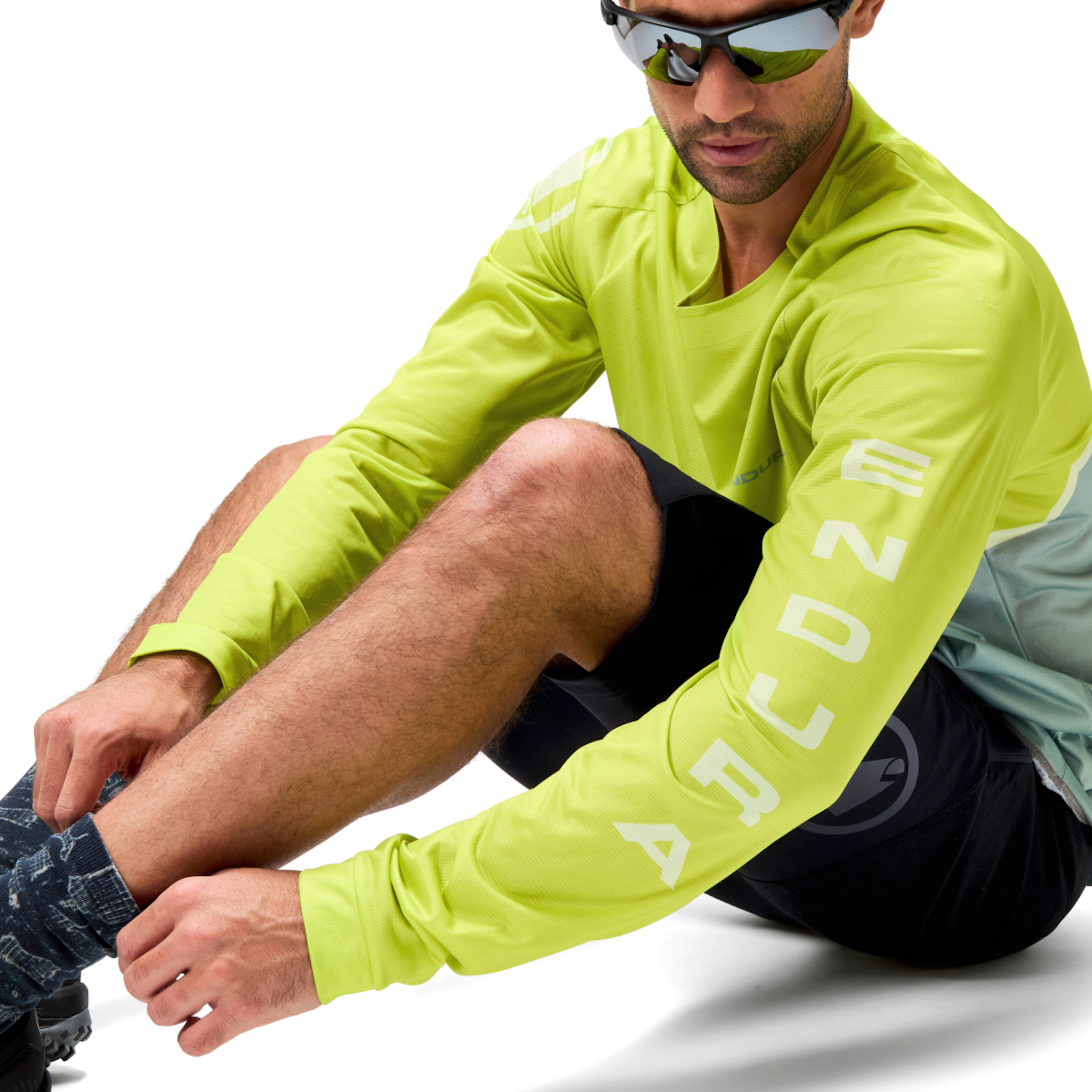 CORE PRINTED L/S TEE maillot de vélo VTT à manches longues