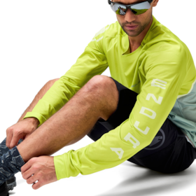 CORE PRINTED L/S TEE maillot de vélo VTT à manches longues