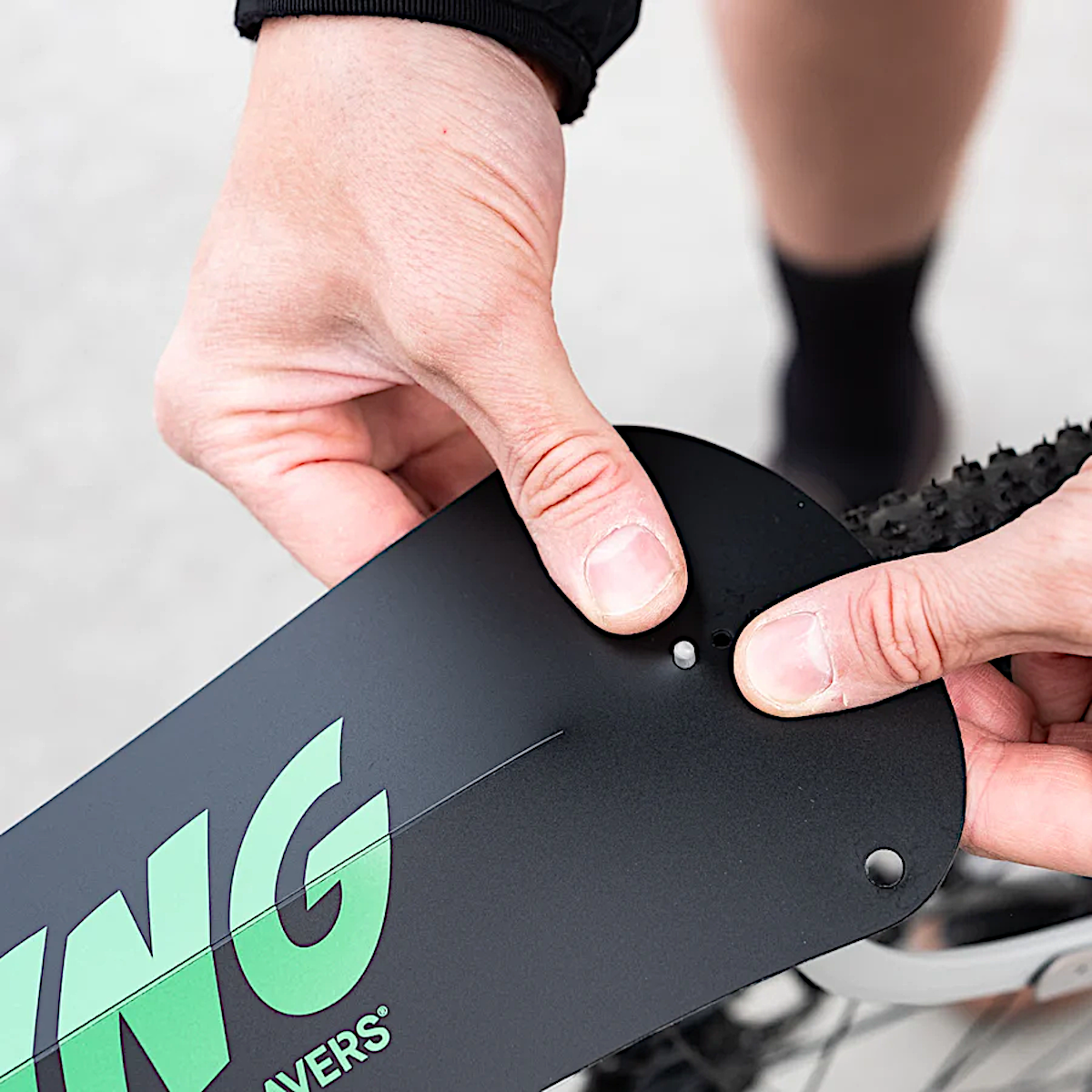 Win Wing Road Rear Wheel Plug-in Mudguard