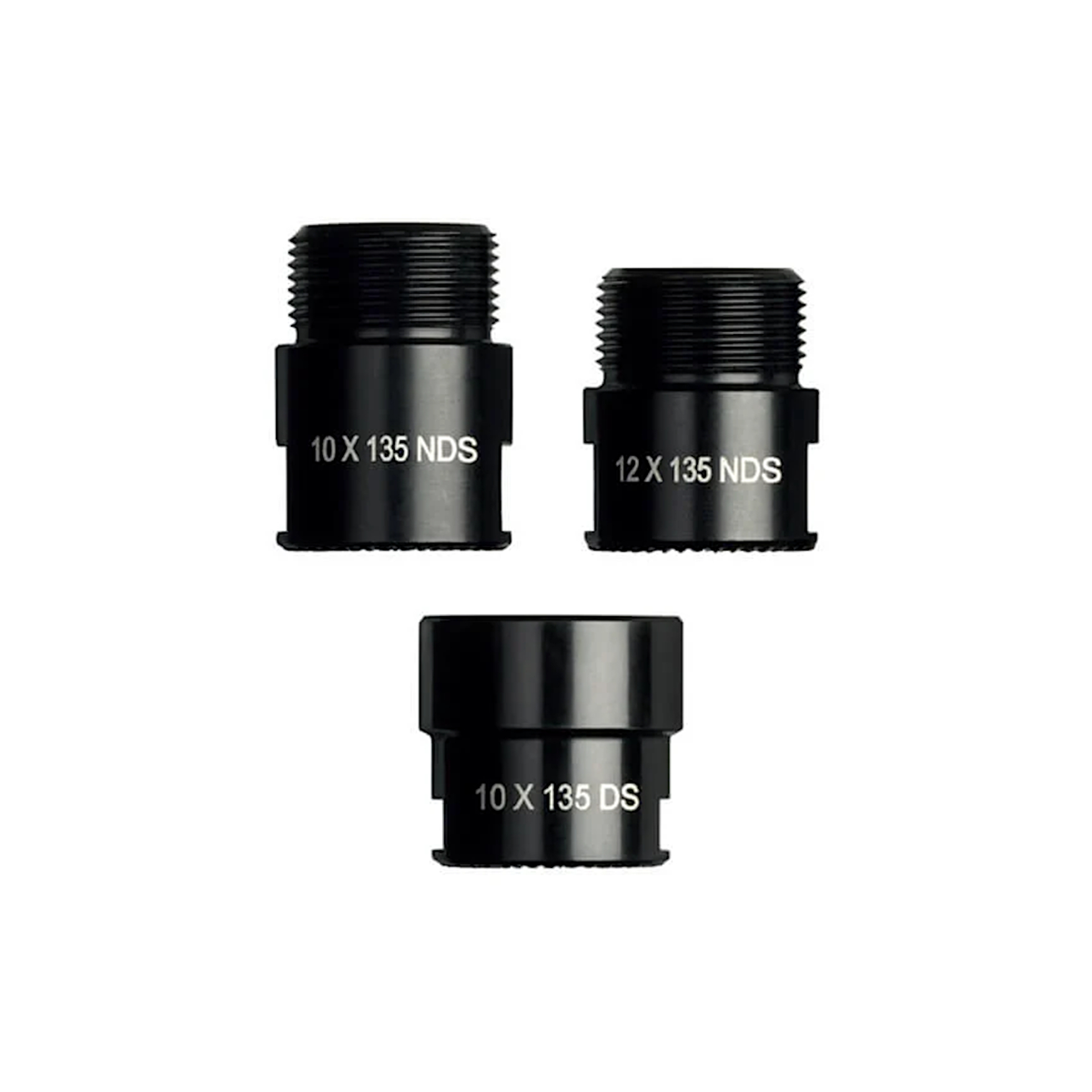 Tacx® T2885 Steckachsen Adapter-Set 135 x 10 / 12mm für Neo 2T Smart / Flux S Smart / Flux 2 Rollentrainer