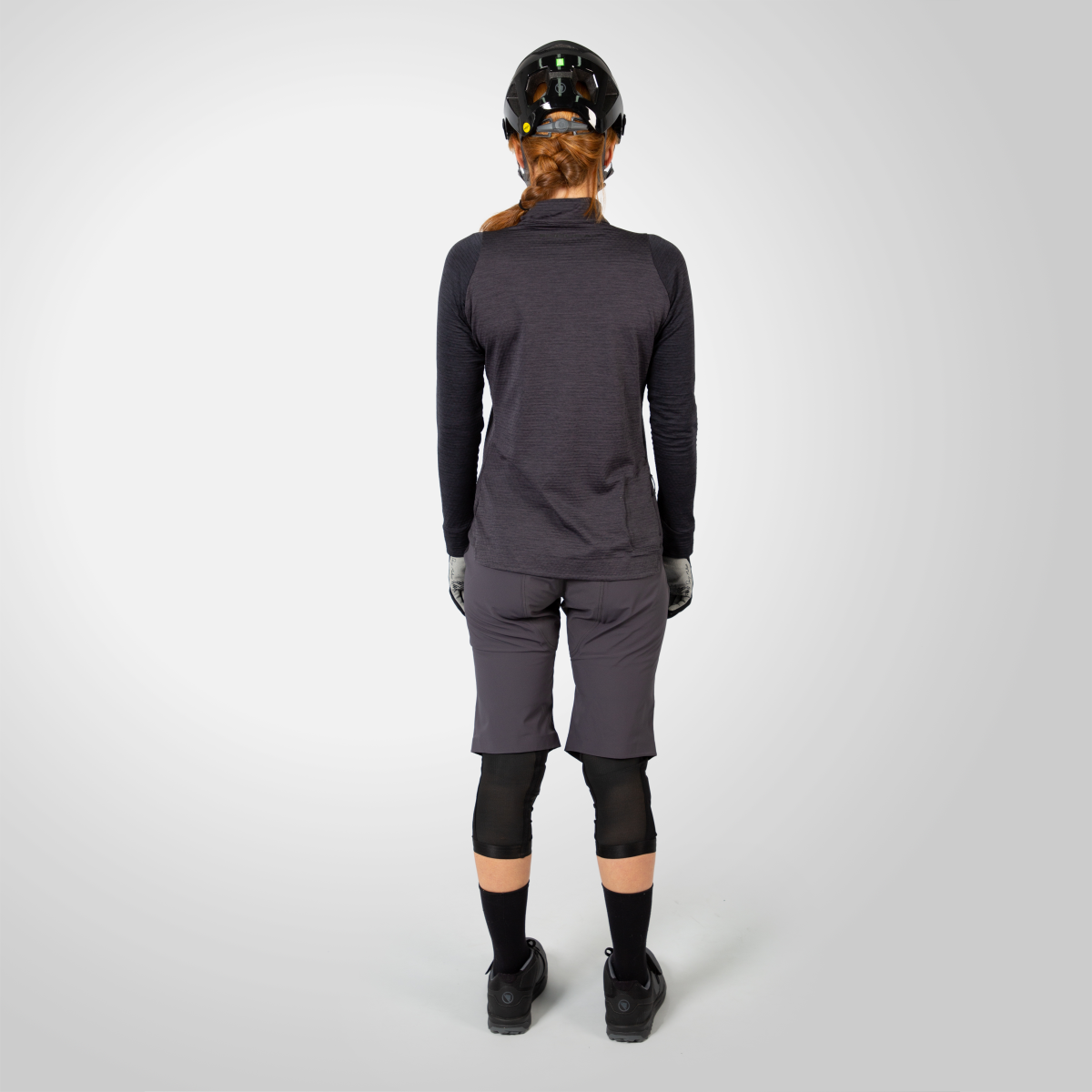 WOMEN’S SINGLETRACK FLEECE Long-Sleeved MTB Bike Shirt