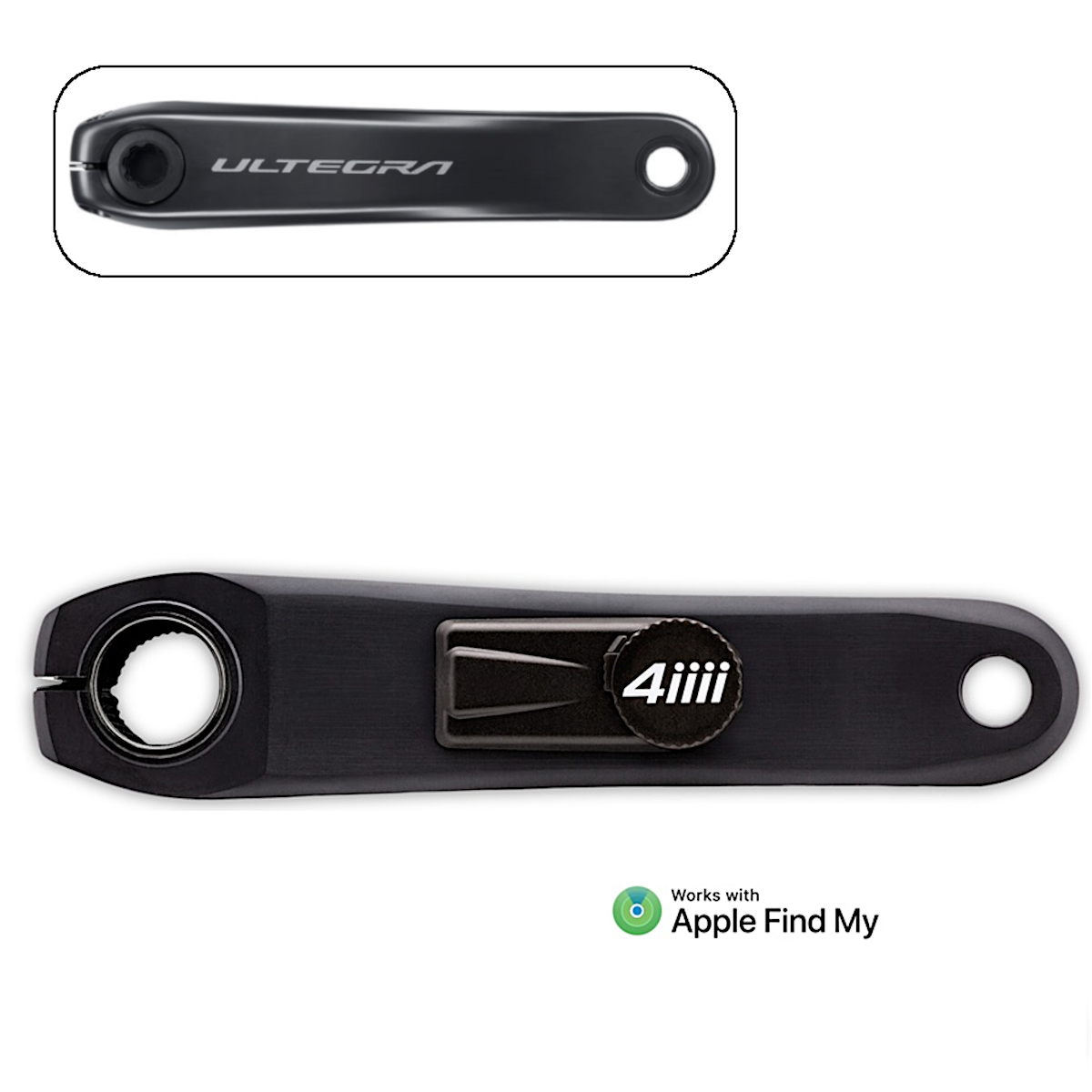 4iiii PRECISION 3+ Powermeter für SHIMANO ULTEGRA FC-R8100