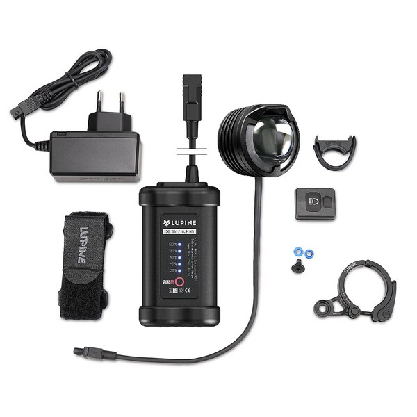 SL AF koplampset met 6.9 Ah accu