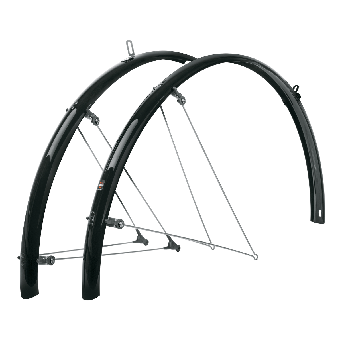 Bluemels Basic 28“ set garde-boue 35 mm, incl. rails