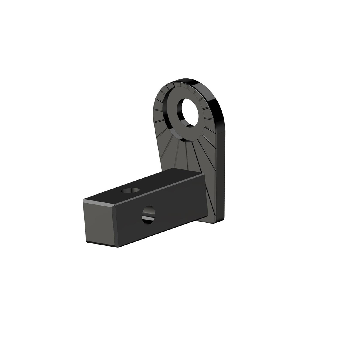 Universal Square Axle Coupling for Bicycle Trailers WITHOUT Click & Crooz Drawbar