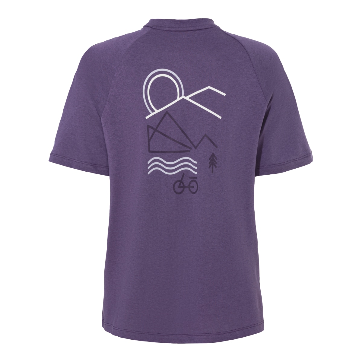 Artikel klicken und genauer betrachten! - Zeige deine Bike Love! Das WOMEN’S CYCLIST CASUAL SHIRT Damen Bikeshirt von VAUDE bringt die Liebe zum Rad in deinen Alltag  Ein lässiger Print auf Front- und Rückseite macht dieses T-Shirt zum Statement...   weitere Infos im ROSE Bikes Online-Shop! | im Online Shop kaufen
