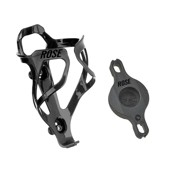 Multicage Pro CF-1 Bottle Cage with FH-S Holder for Apple AirTag