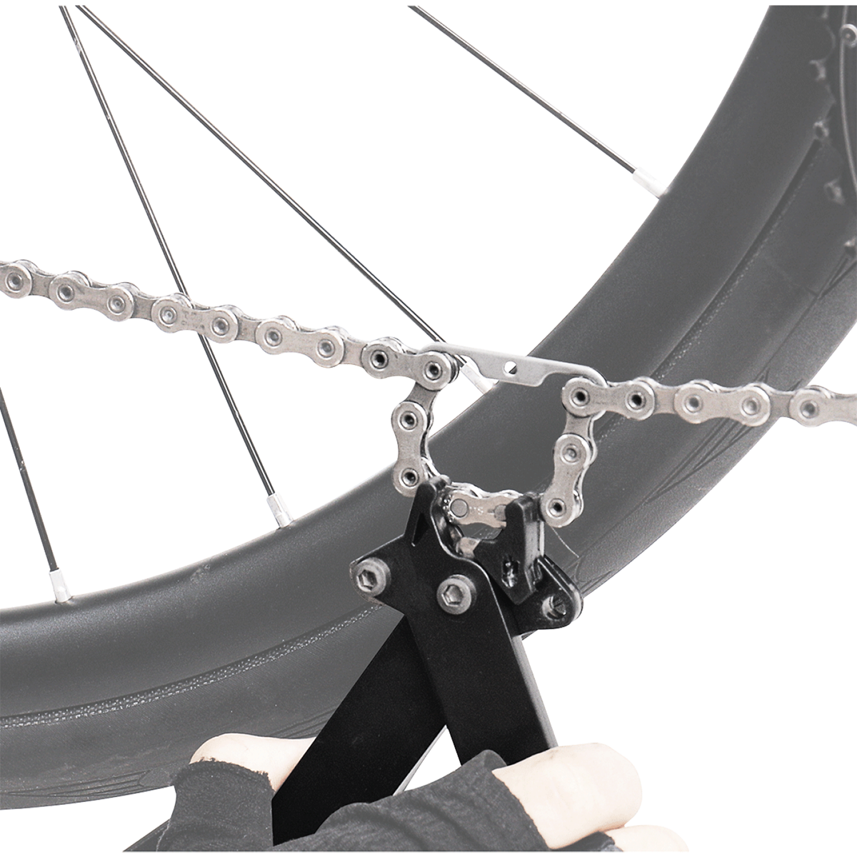 Topeak Power Lever X Reifenheber und Kettenschlosszange, Schwarz, One Size