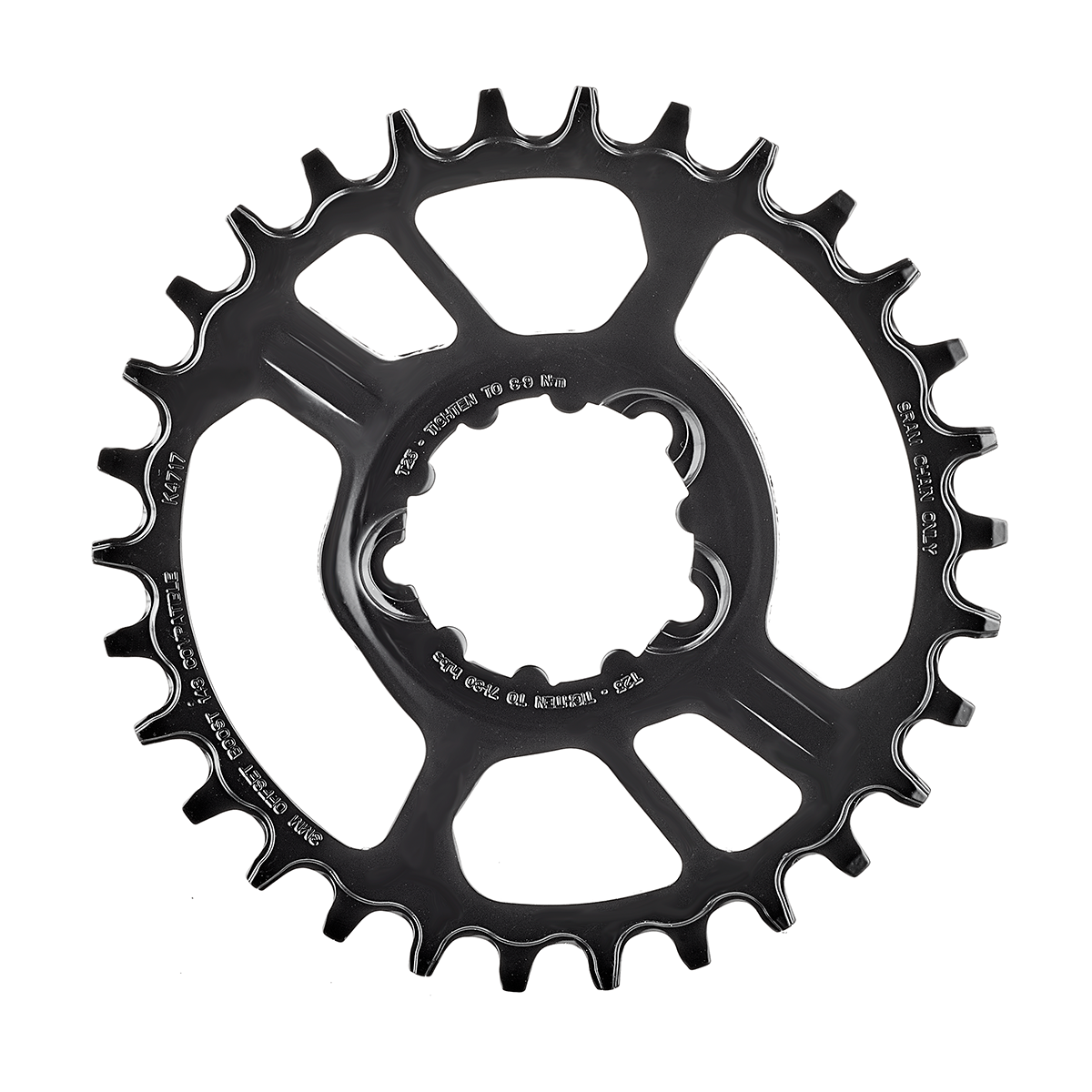SRAM X-SYNC Direct Mount Boost Kettenblatt Stahl, 11-fach, 3 mm Offset