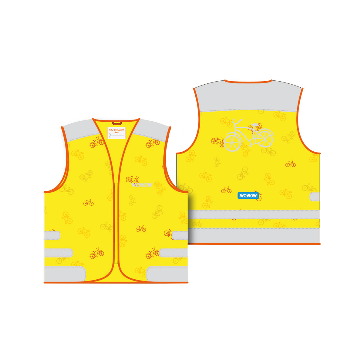 NUTTY JACKET YELLOW children’s reflective vest