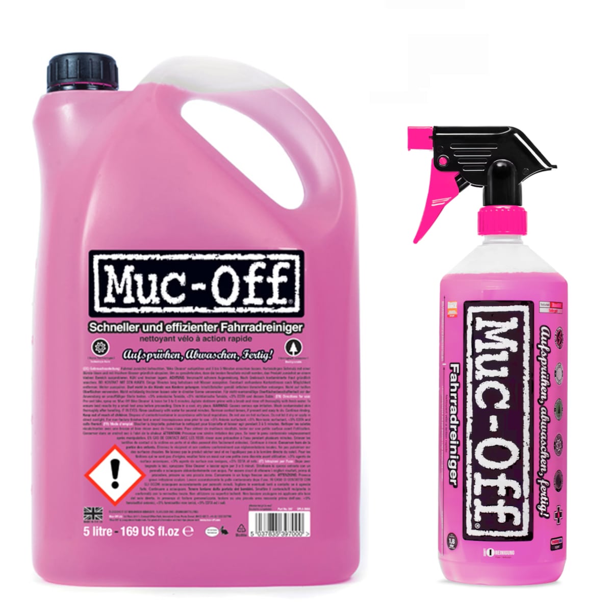 Muc-Off Setangebot Bike Cleaner Fahrradreiniger 1Liter + 5Liter