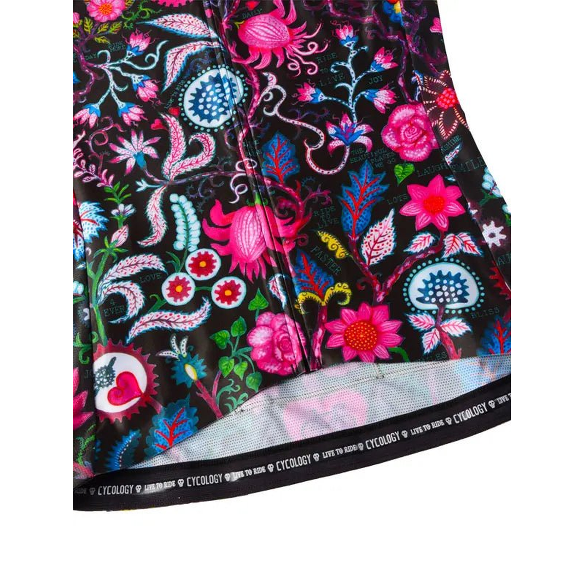 SECRET GARDEN WOMEN’S REBORN JERSEY BLACK Damen Kurzarm Radtrikot