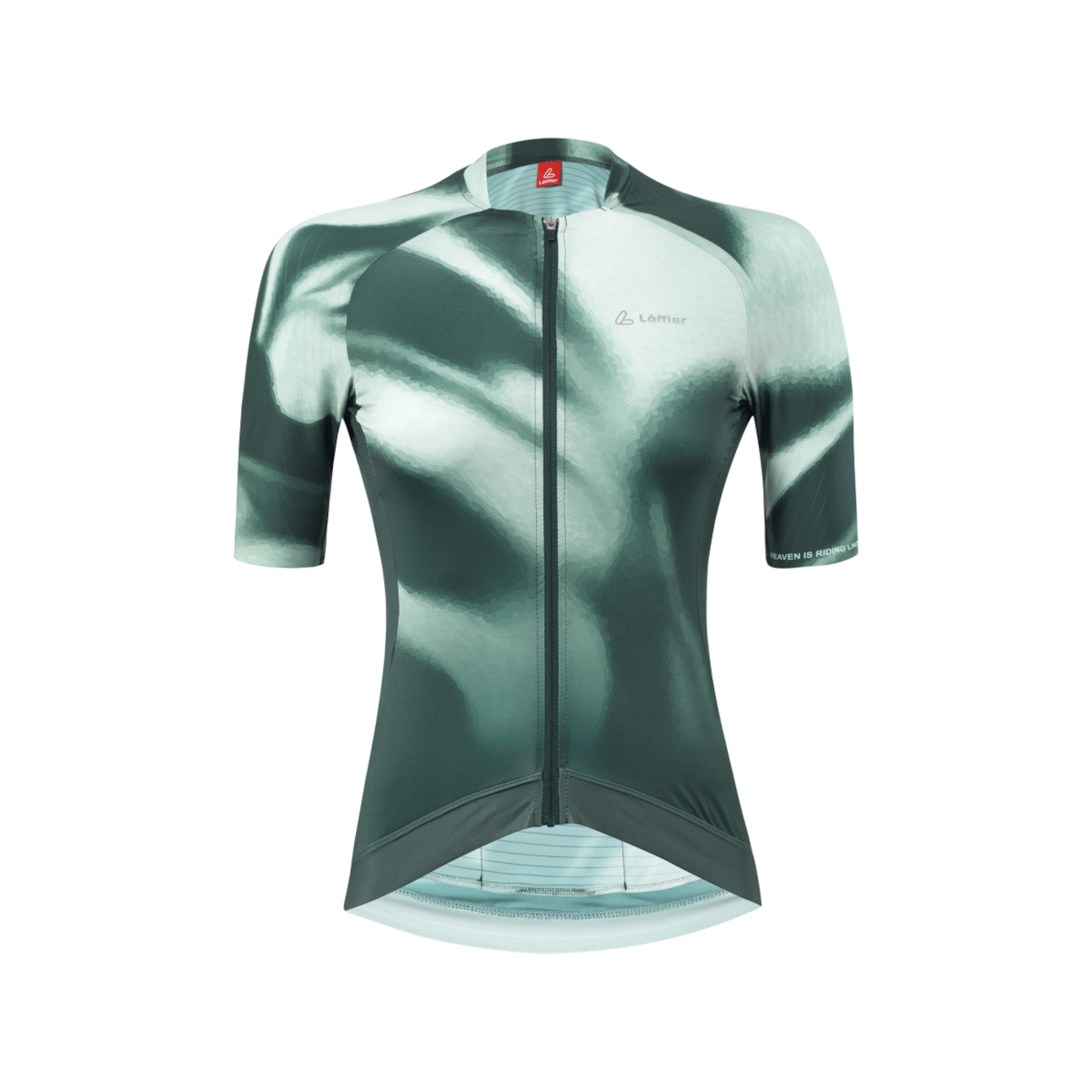 W BIKE JERSEY FZ STATEMENT PSY Women's Short Sleeve Cycling Jersey