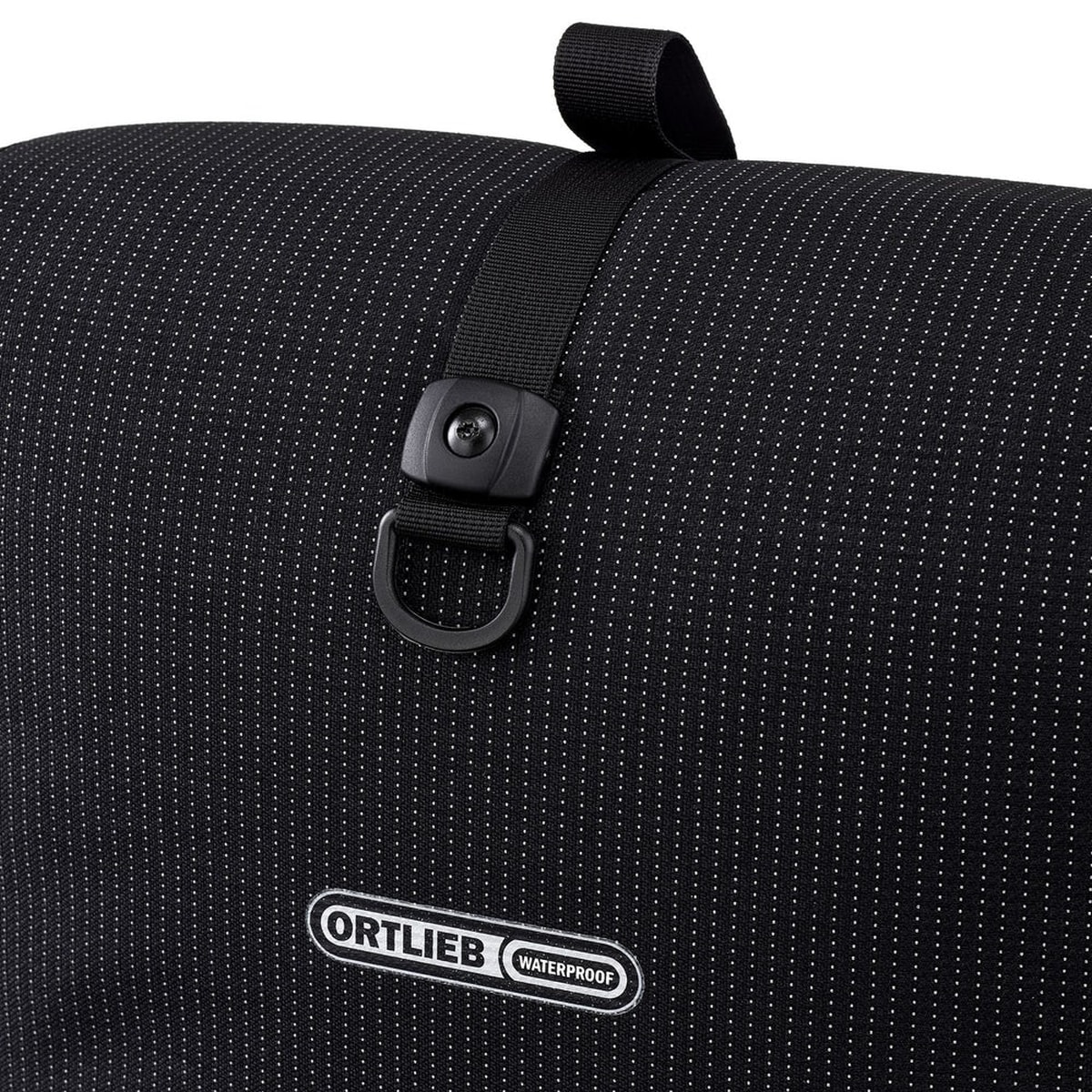 Ortlieb Back-Roller High-Vis QL3.1 Fahrradtasche, black reflective
