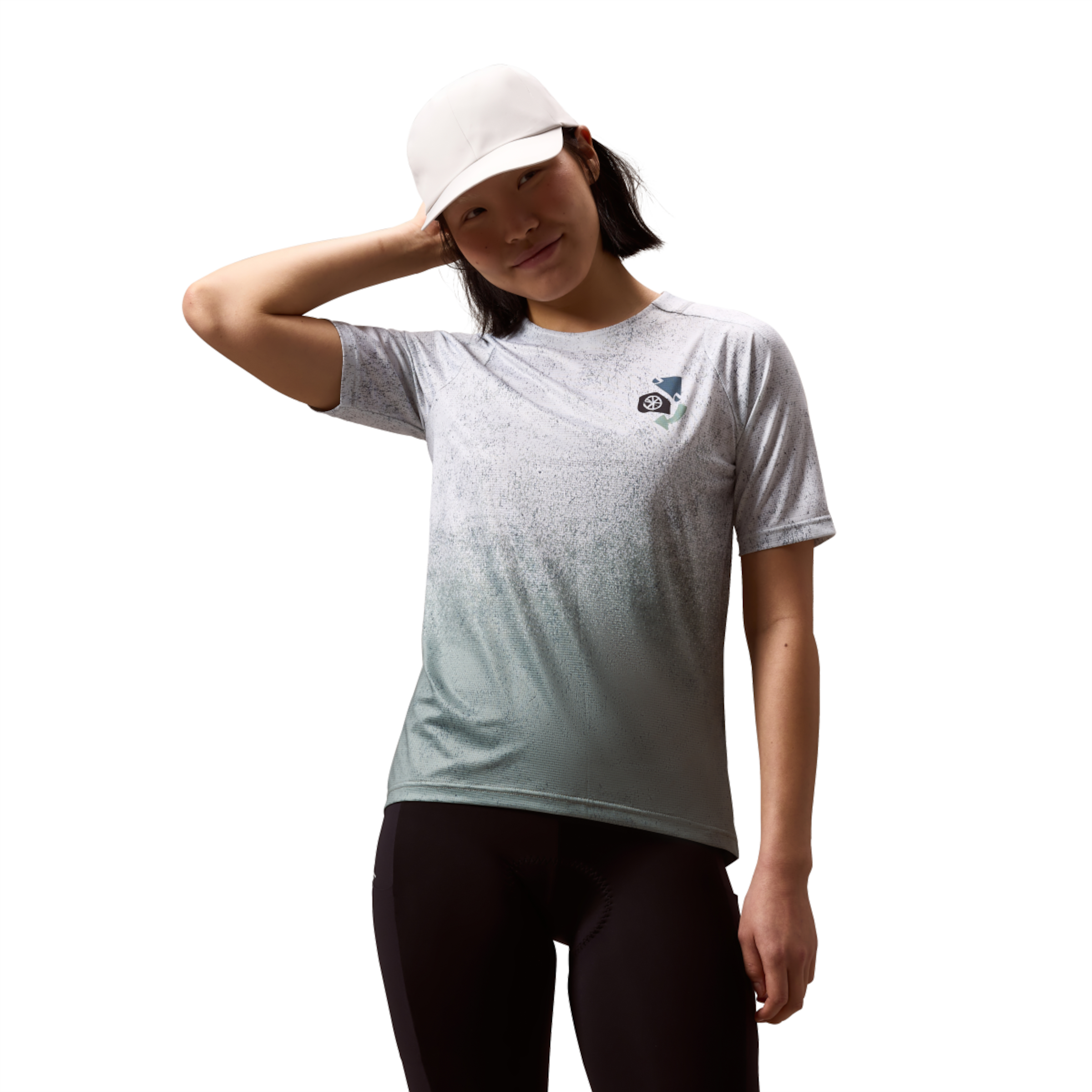 WOMEN'S SINGLETRACK L/S PRINT TEE t-shirt de vtt à manches courtes femme