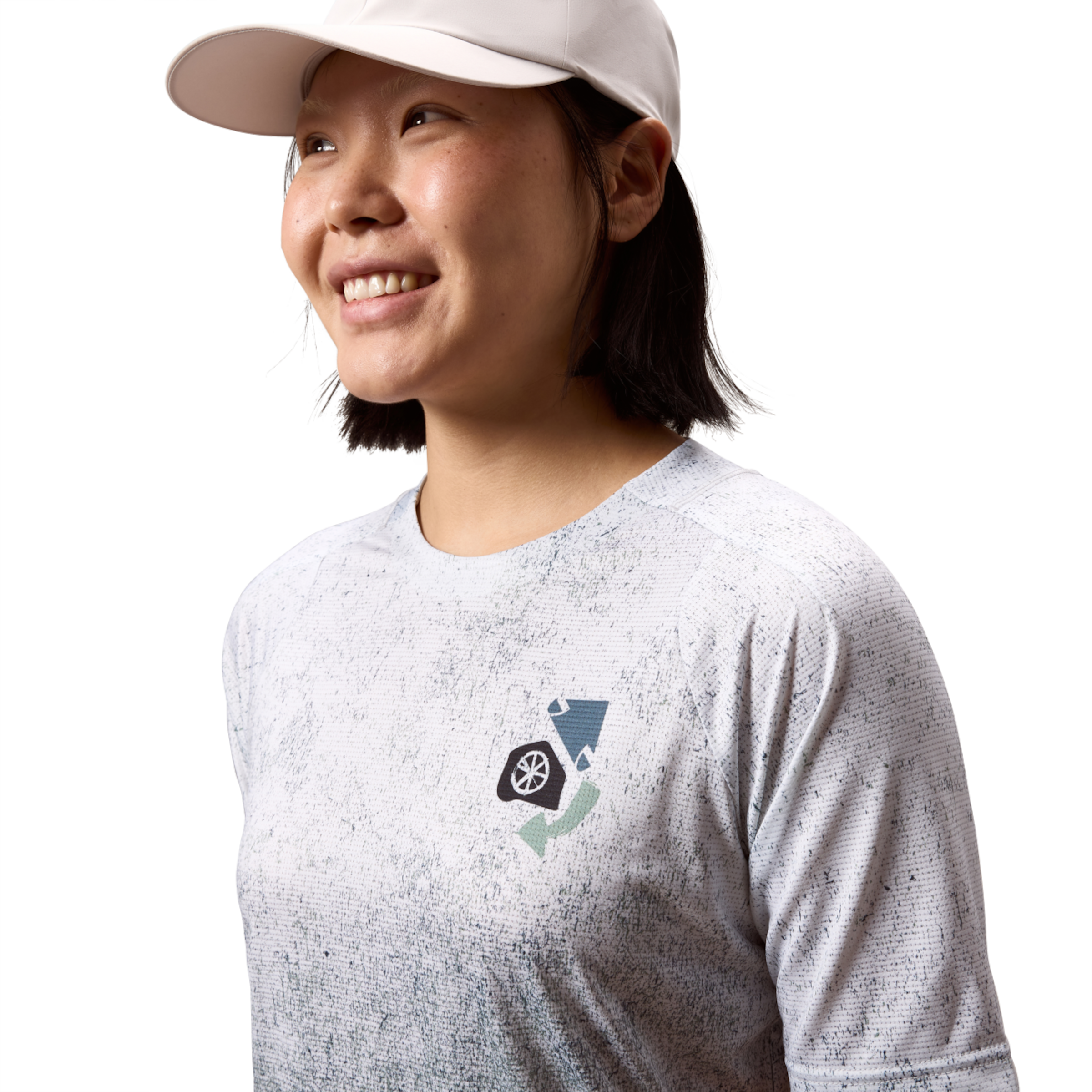 WOMEN'S SINGLETRACK L/S PRINT TEE t-shirt de vtt à manches courtes femme