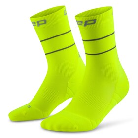 PRO RUN REFLECTIVE COMPRESSION SOCKS MID CUT 2.0 compressiesokken