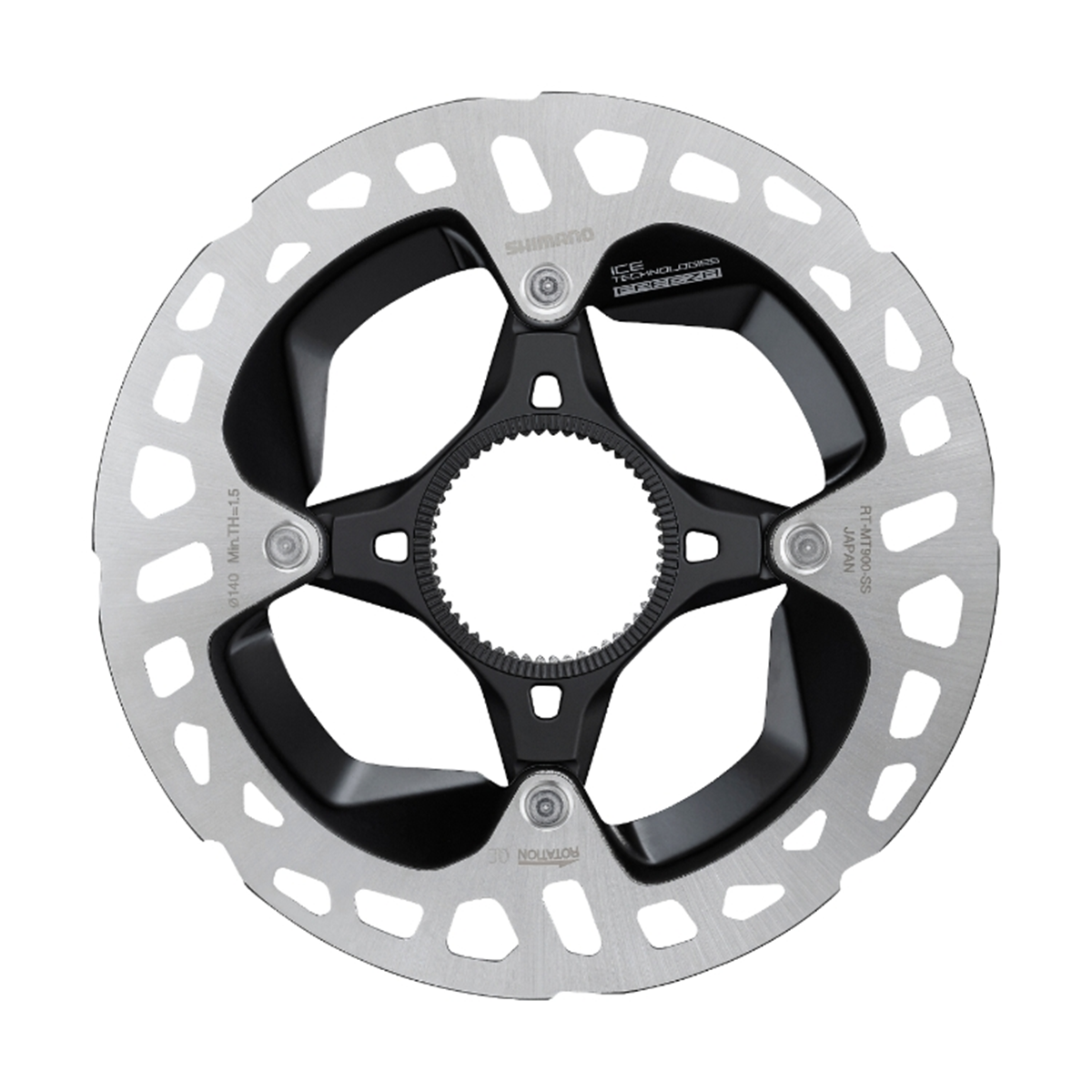 XTR RT-MT900 remschijf (Lockring externe vertanding)