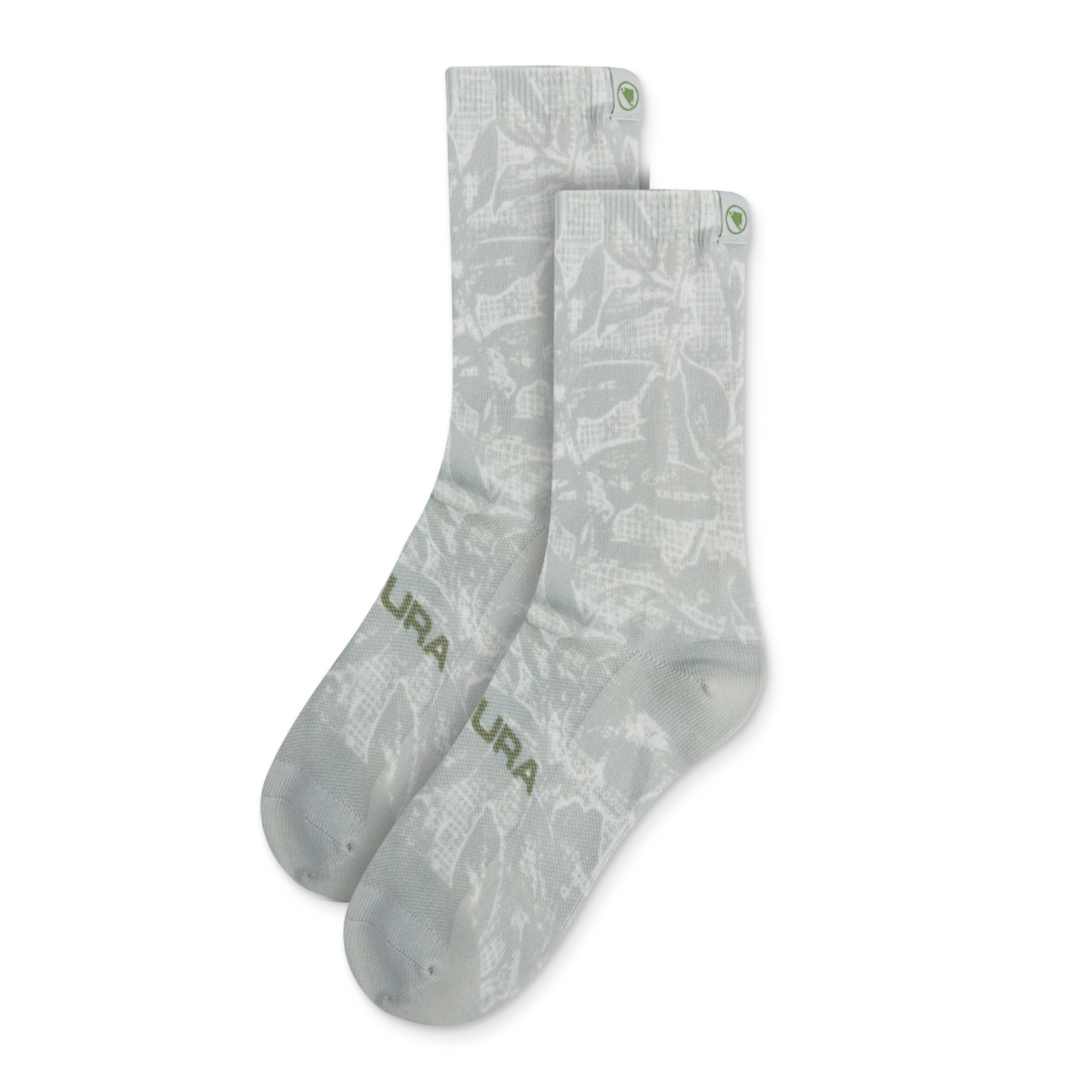 GRID FLORAL LTD PRINT SOCK fietssokken