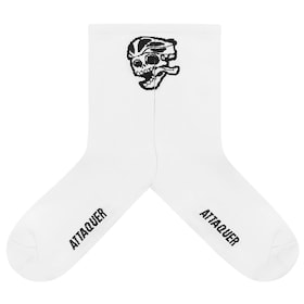 SKULL LOGO SOCKS fietssokken