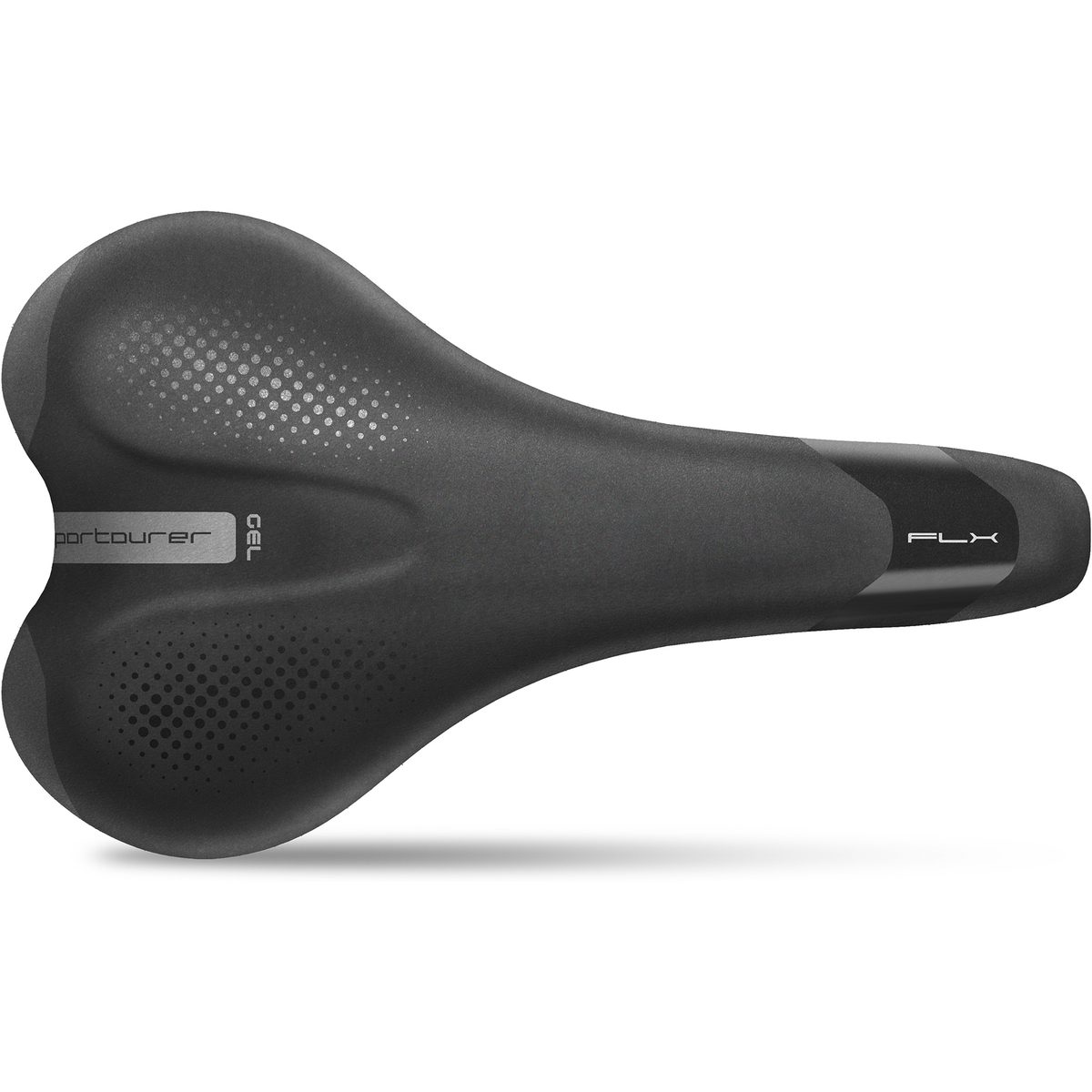 FLX Man Gel Hi-Viz Saddle