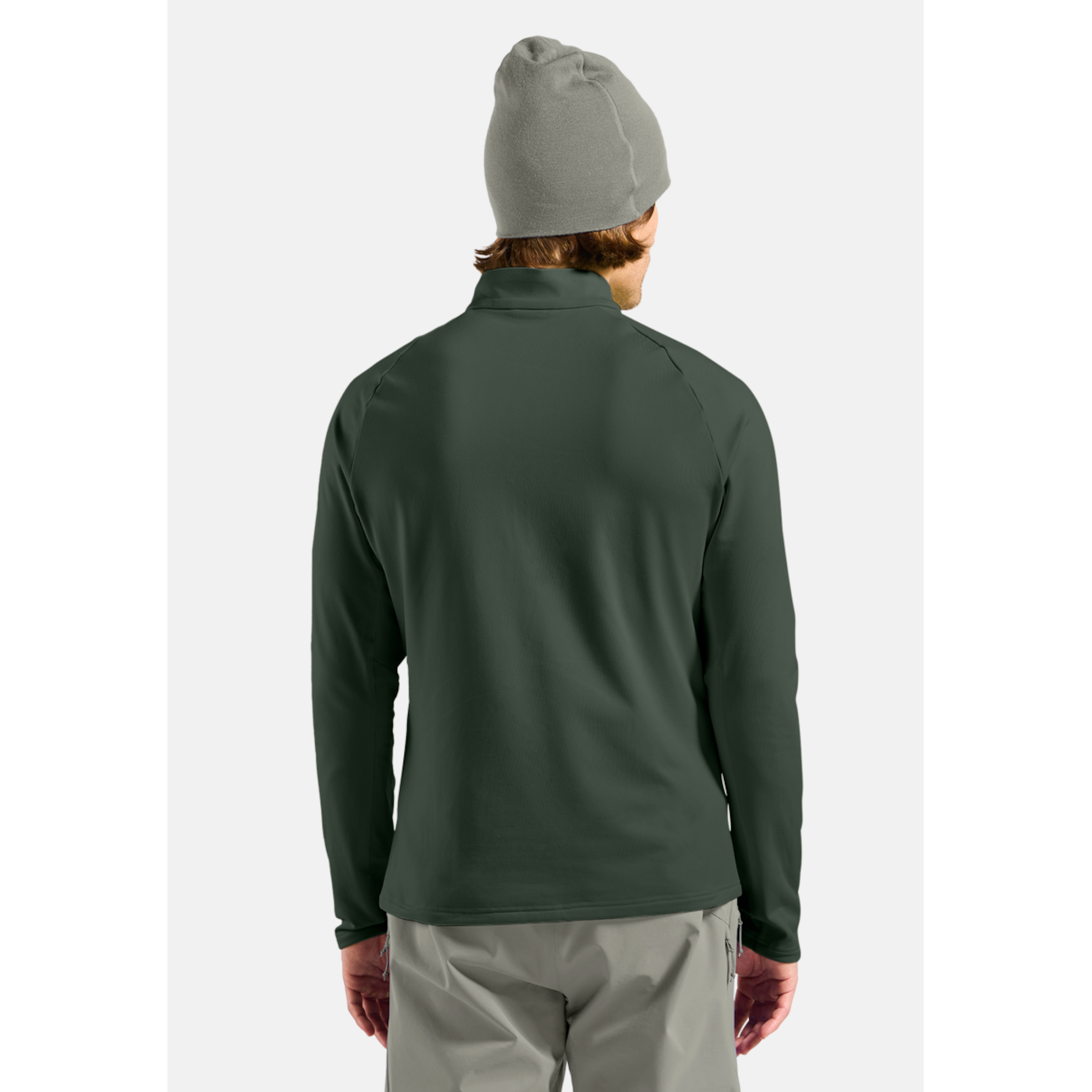 ESSENTIAL LIGHT Mid Layer 1/2 zip t-shirt de vélo à manches longues