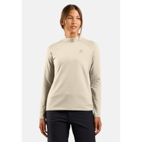 ESSENTIAL LIGHT Mid Layer 1/2 zip bikeshirt dames lange mouw