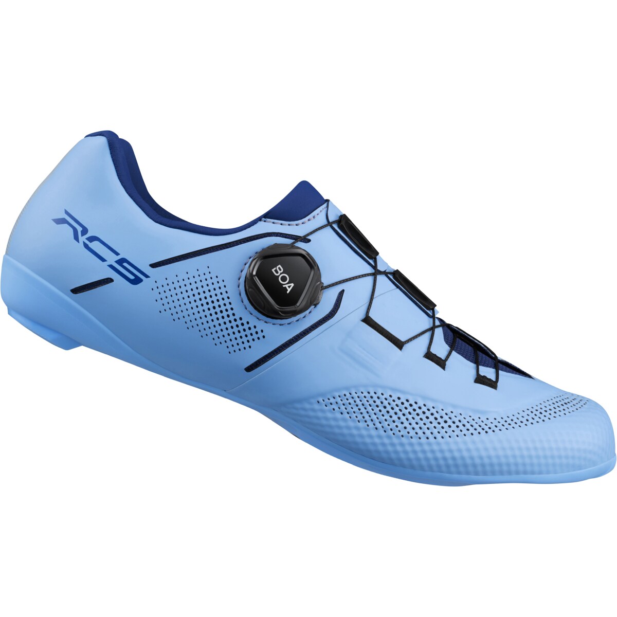 SHIMANO Unisex Erwachsene Fahrradschuhe Rennradschuhe SH-RP5L GR. 50 SPD-SL Klett-/Ratschenv