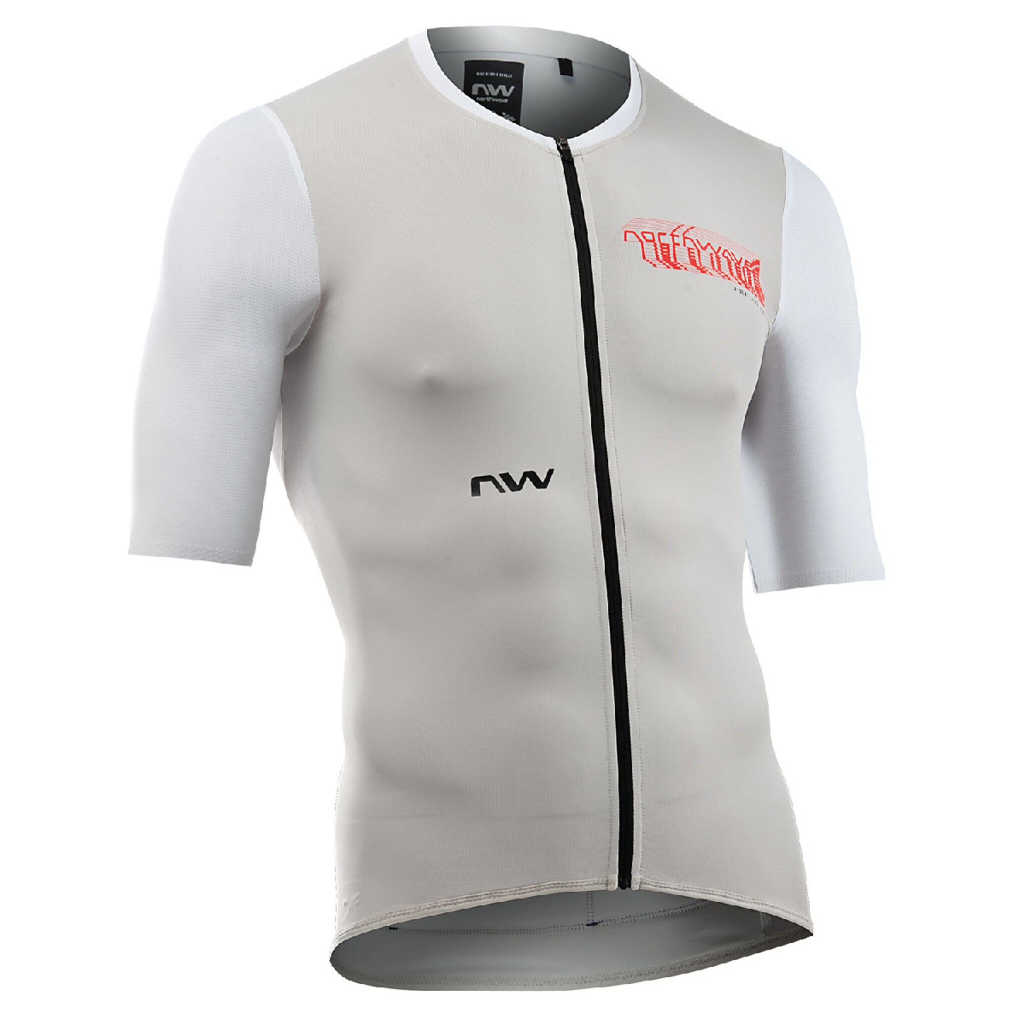 Maillot De Vélo Northwave Sonic Jersey – Rouge – Taille L – Homme – Neuf