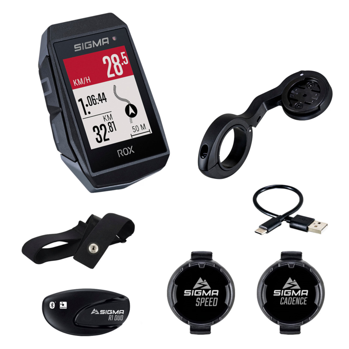 ROX 11.1 EVO GPS Bike Computer SENSOR SET