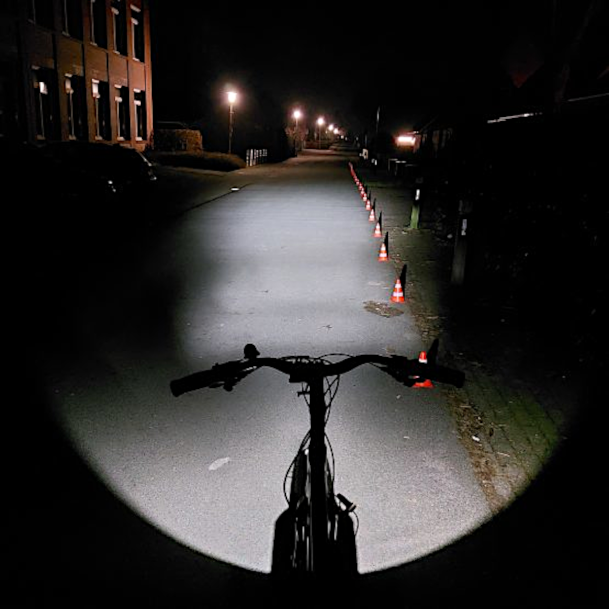 E-DIA F170 E-bike Front Light with High Beam