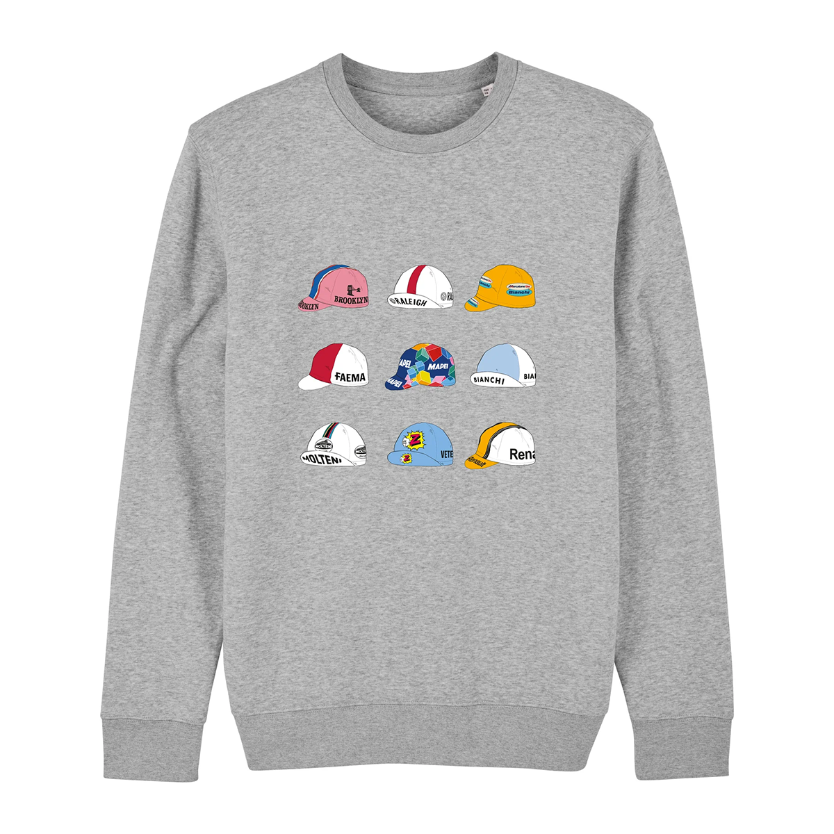 VINTAGE CYCLING CAPS SWEATER Sweatshirt