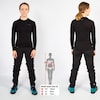 DAMEN BAABAA BLEND BASELAYER LANGARM Unterhemd Merino