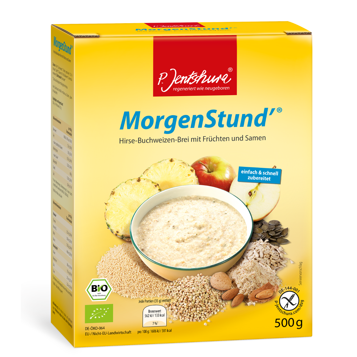 MorgenStund' Millet and Buckwheat Porridge with Fruits & Seeds