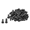 DT Standard Pro Lock® écrous de rayon laiton noirs, 40 pièces