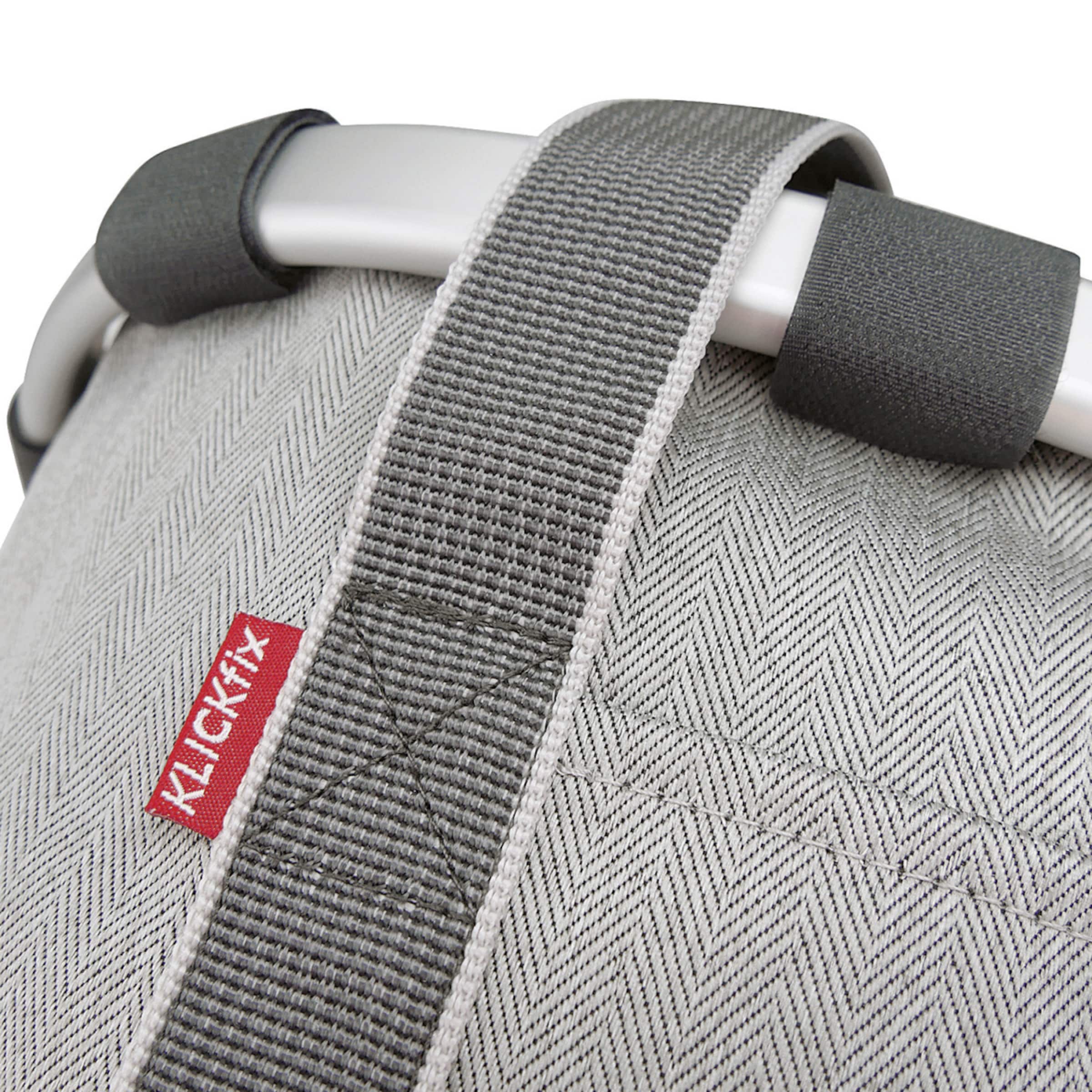 BIKEBASKET stuurtas met KLICKFIX adapterplaat