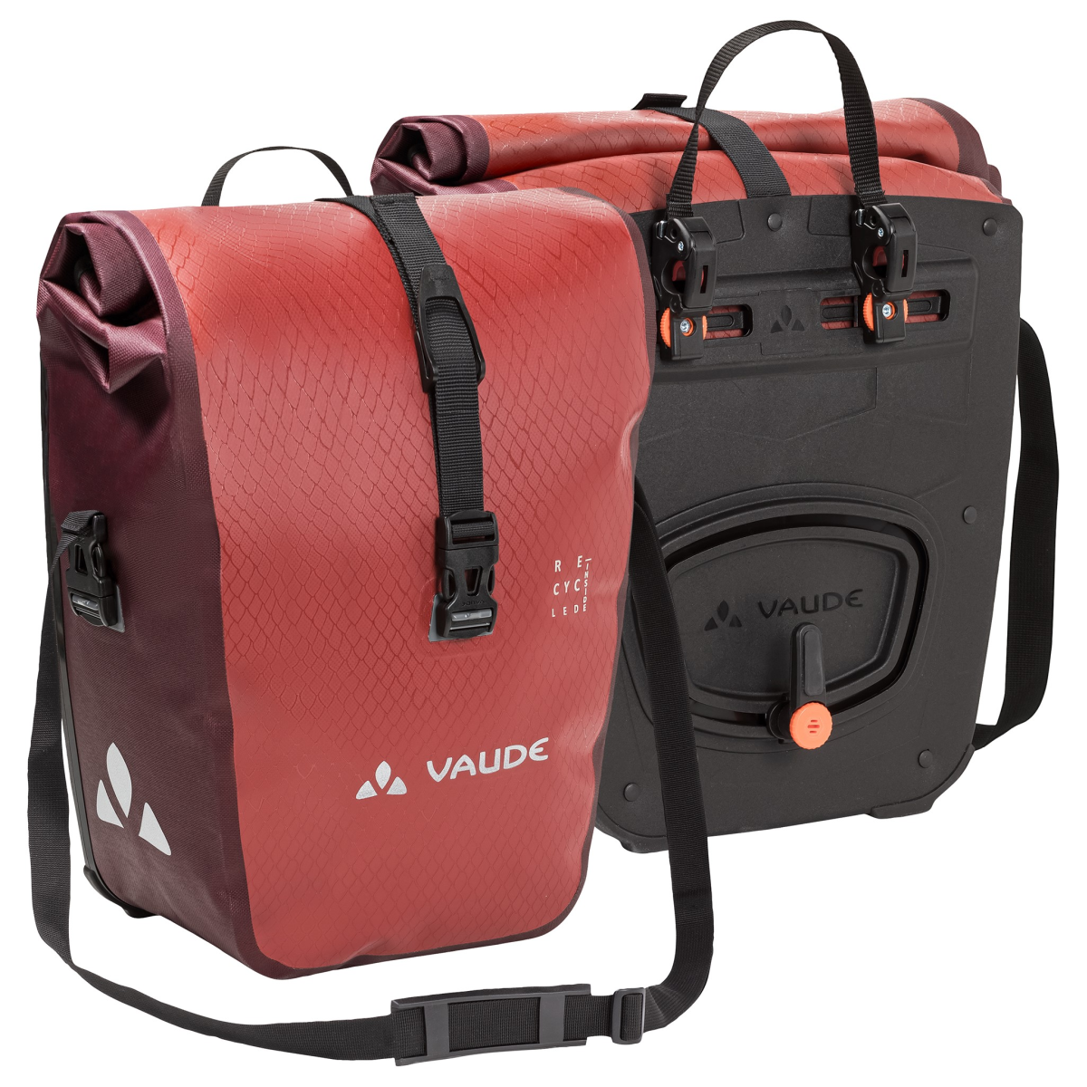 VAUDE AQUA FRONT (REC) Gepäckträgertaschen Set