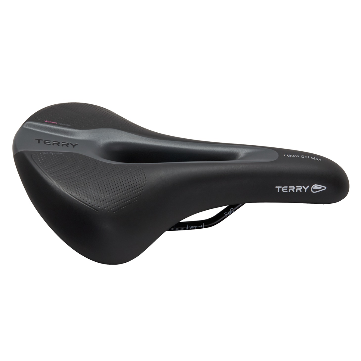 Terry Figura Gel Max Women Fitness Comfort Sattel