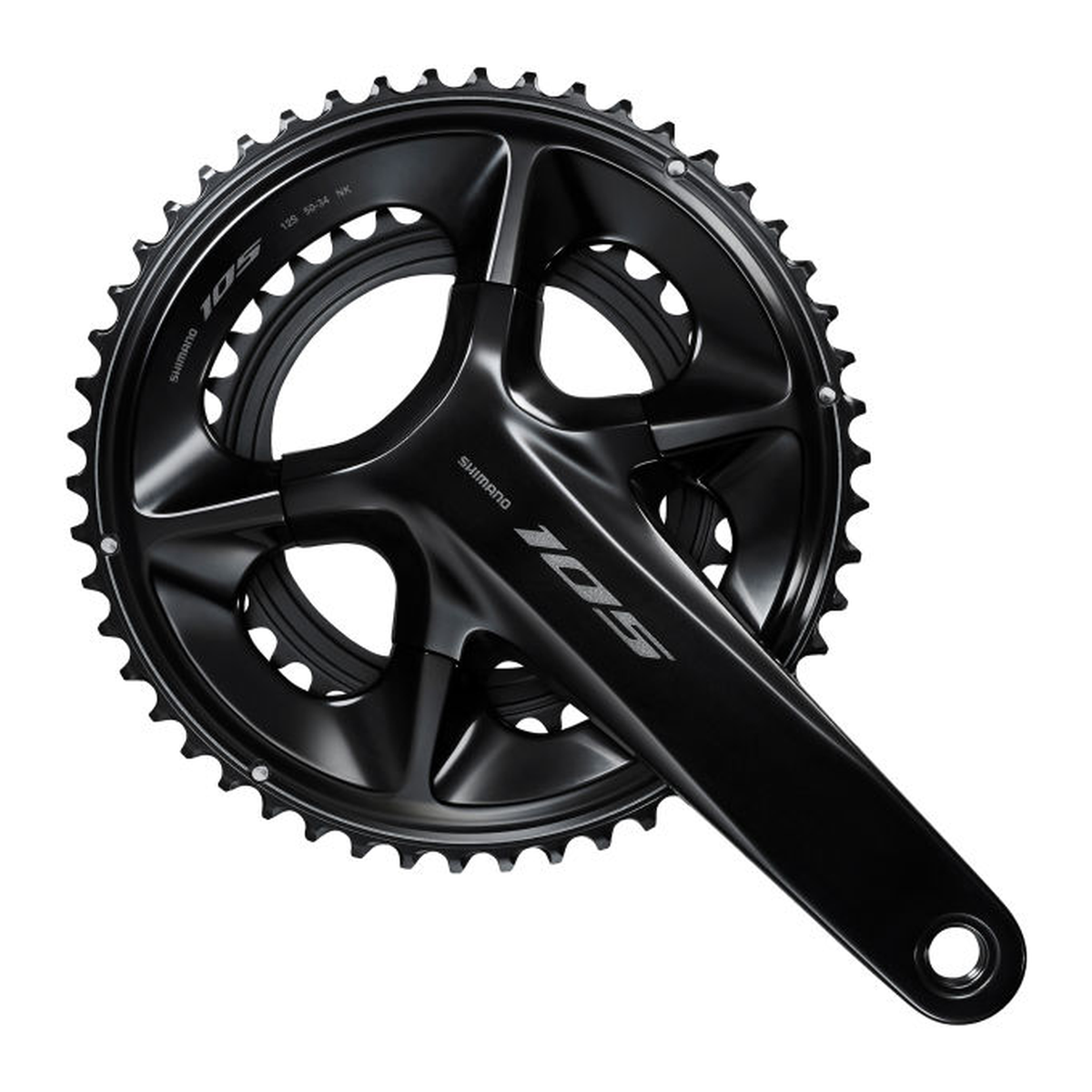 105 FC-R7100 Hollowtech II crankstel 12-speed/dubbel, 52-63 tanden