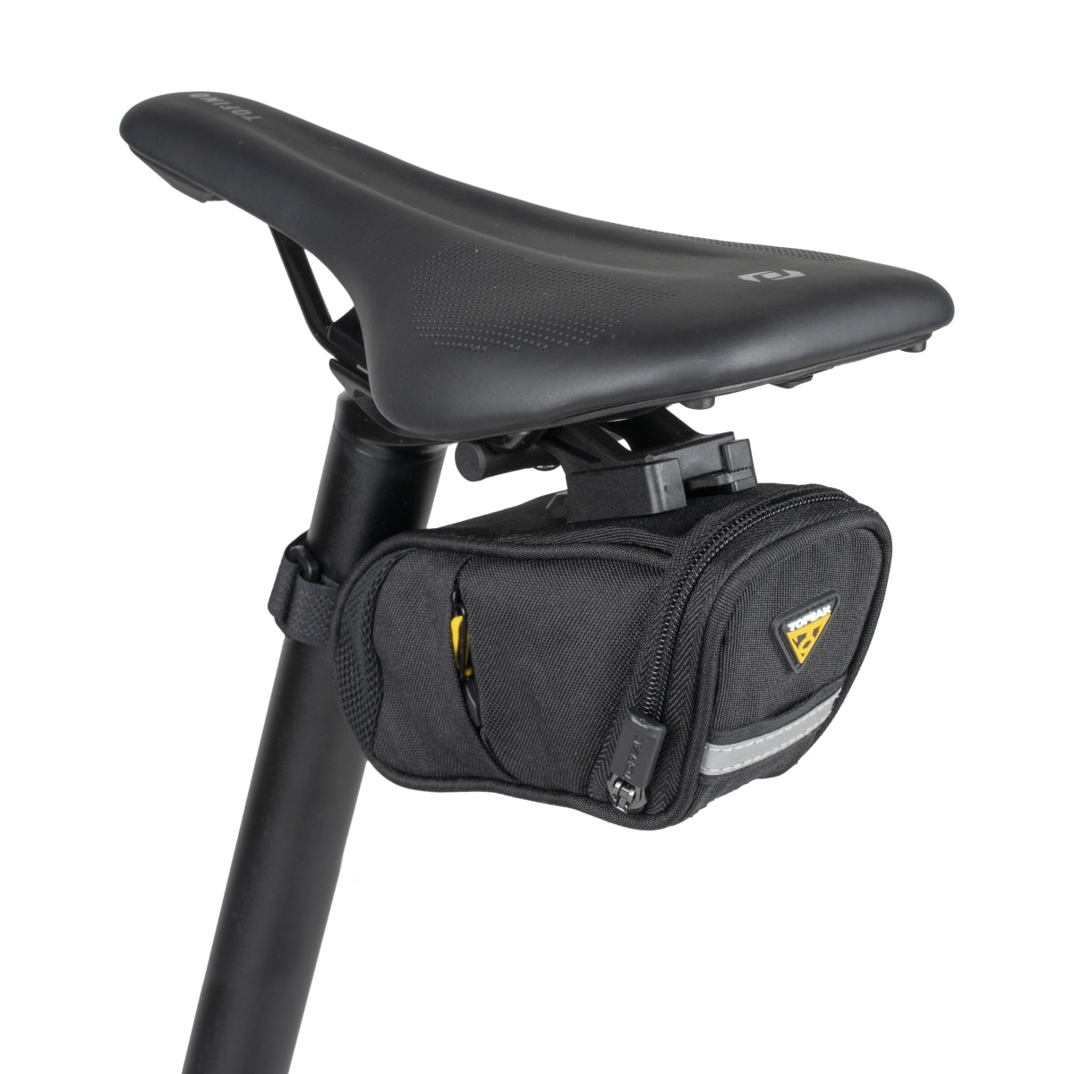 Artikel klicken und genauer betrachten! - Die AERO WEDGE PACK DX MEDIUM Satteltasche von TOPEAK schmiegt sich dank ihrer aerodynamischen Form unauffällig an deinen Sattel  Das beidseitige Seitenfach bietet getrennte Stauräume für spitze Gegenstände wie z B...   weitere Infos im ROSE Bikes Online-Shop! | im Online Shop kaufen